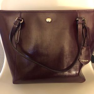 Maroon Coach purse